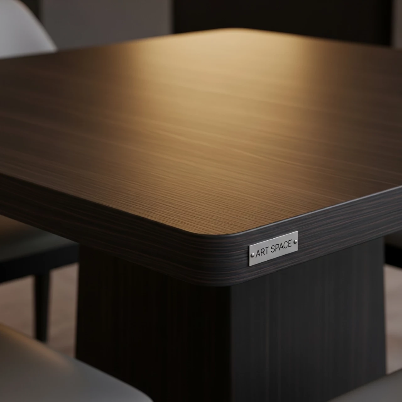 Аренда Столешница квадратная Werzalit венге в Grand Karat Sochi — ART SPACE