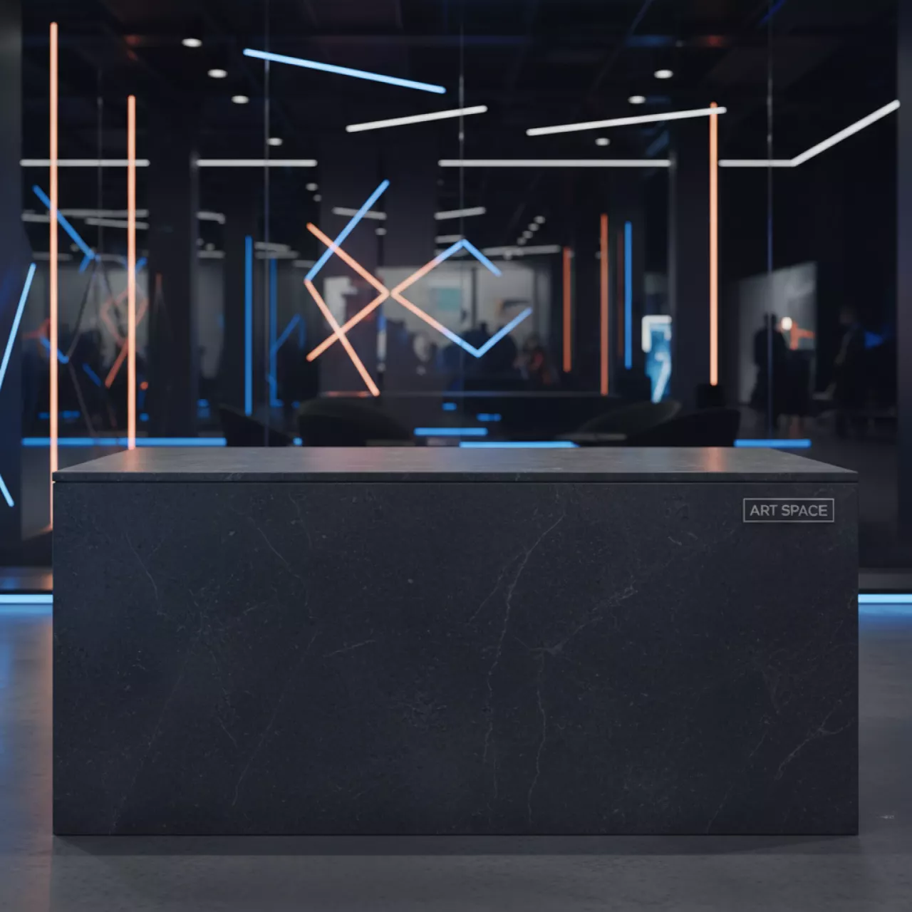 Аренда Столешница Oxalit Naomi в МФК «Горный» — ART SPACE