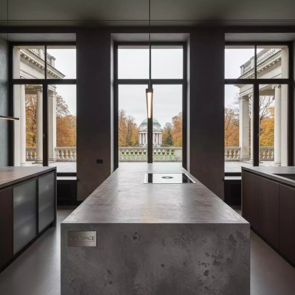Аренда Столешница под бетон для кухни в усадьбе Голицына — ART SPACE