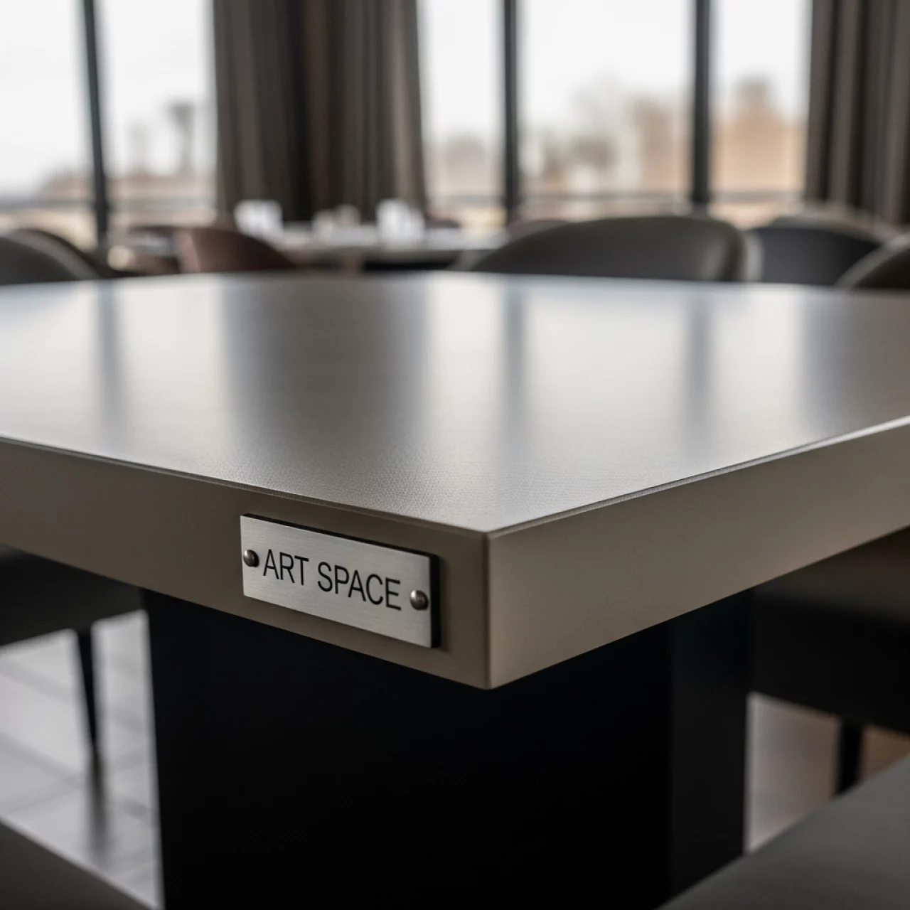 Аренда Столешница прямоугольная для подстолья Tiffany в ресторане «Магадан» — ART SPACE