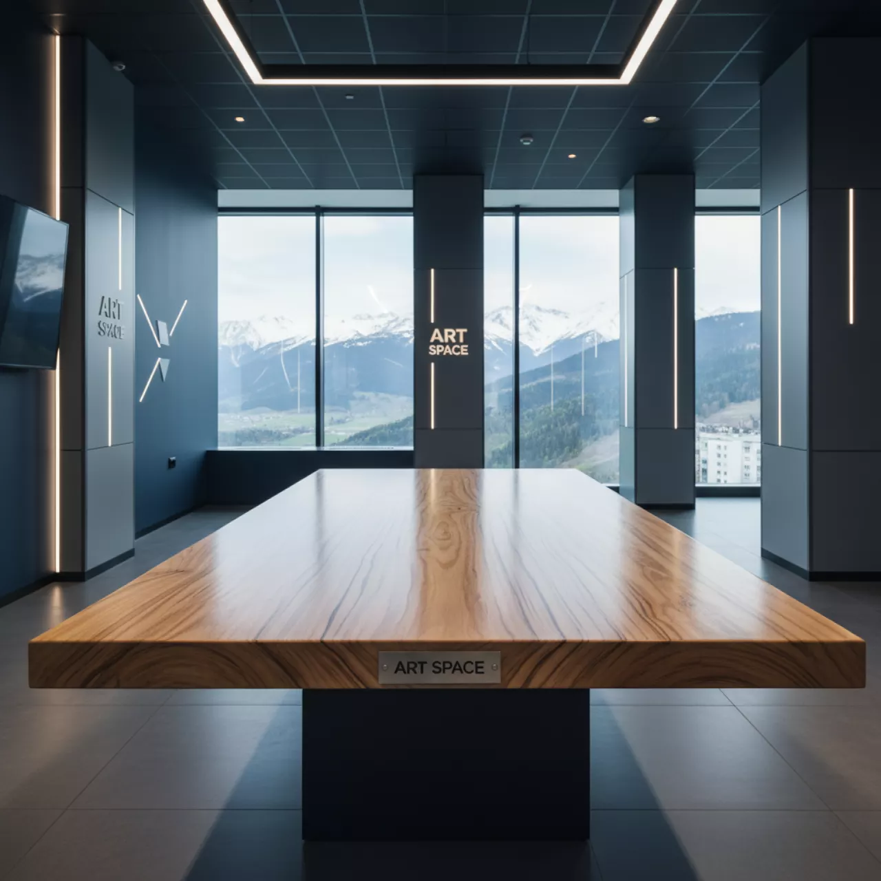 Аренда Столешница прямоугольная хвоя в ассортименте 1200х800х28 мм на курорте «Газпром» (Альпика) — ART SPACE