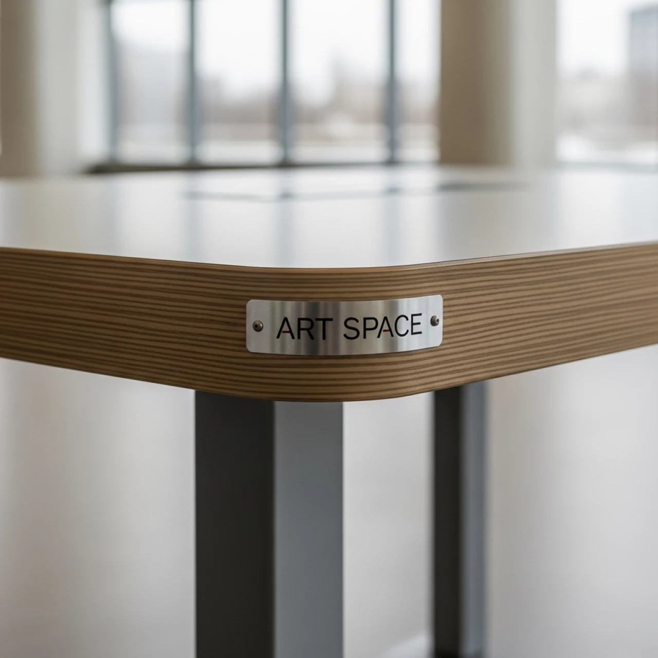 Аренда Столешница прямоугольная со скругленными углами Compact Laminate для подстолья Tripe Double в конгресс-холле отеля Жемчужина — ART SPACE