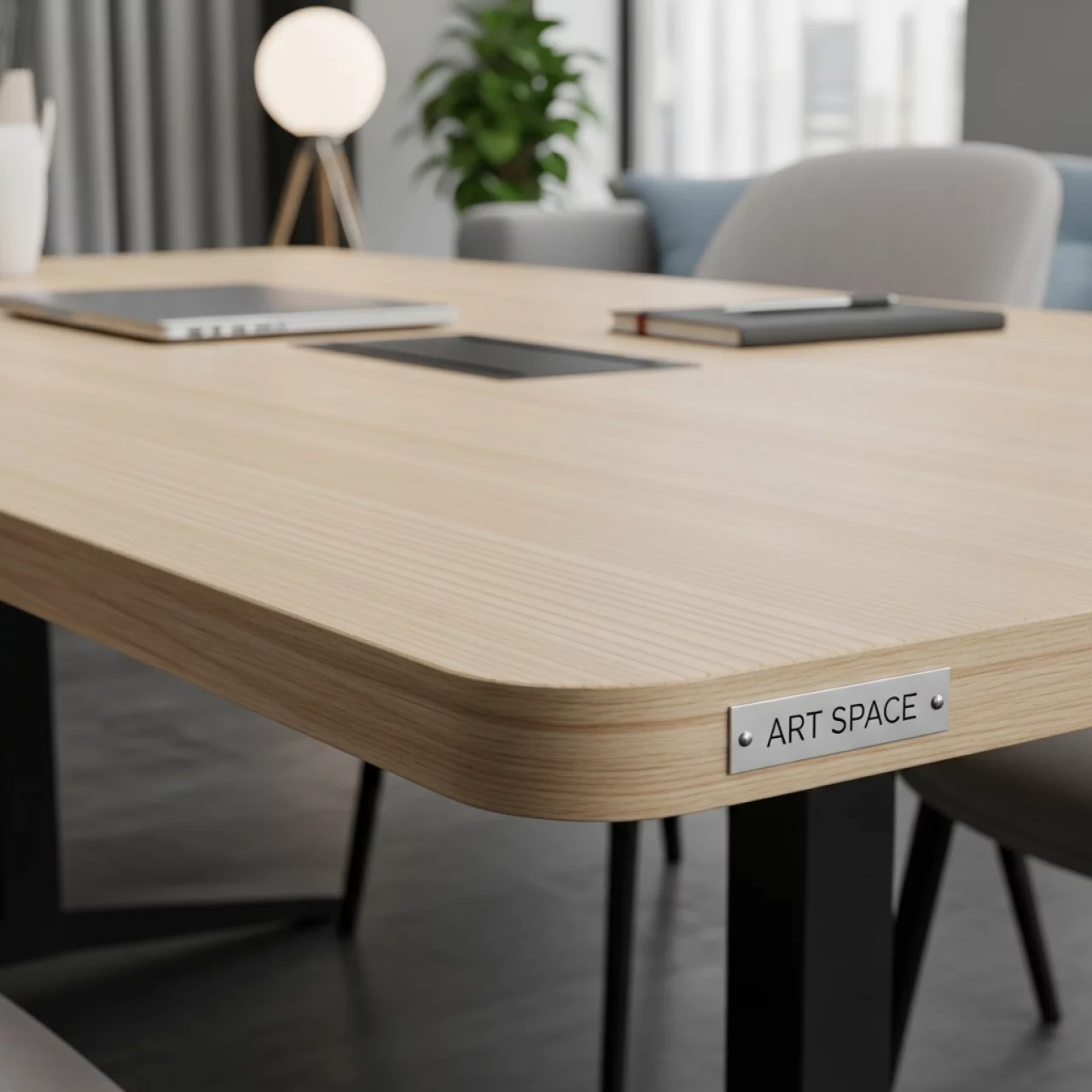 Аренда Столешница прямоугольная Werzalit 1200х800 бук в ледовой арене «Шайба» — ART SPACE