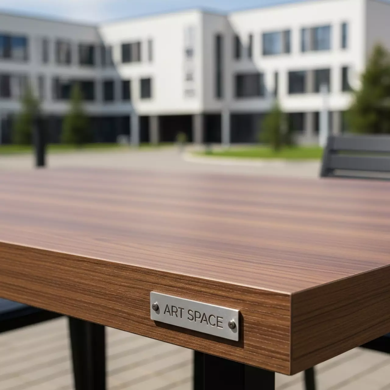 Аренда Столешница прямоугольная Werzalit Woodart в Университете «Сириус» — ART SPACE