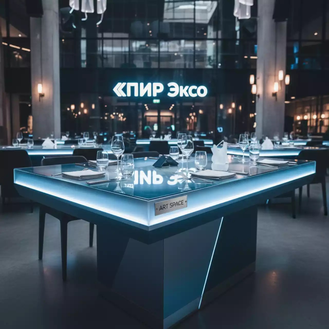 Аренда Столешница RC658 180х80 SHT TU10 6xGFS4770 в ресторане «Brunello» — ART SPACE