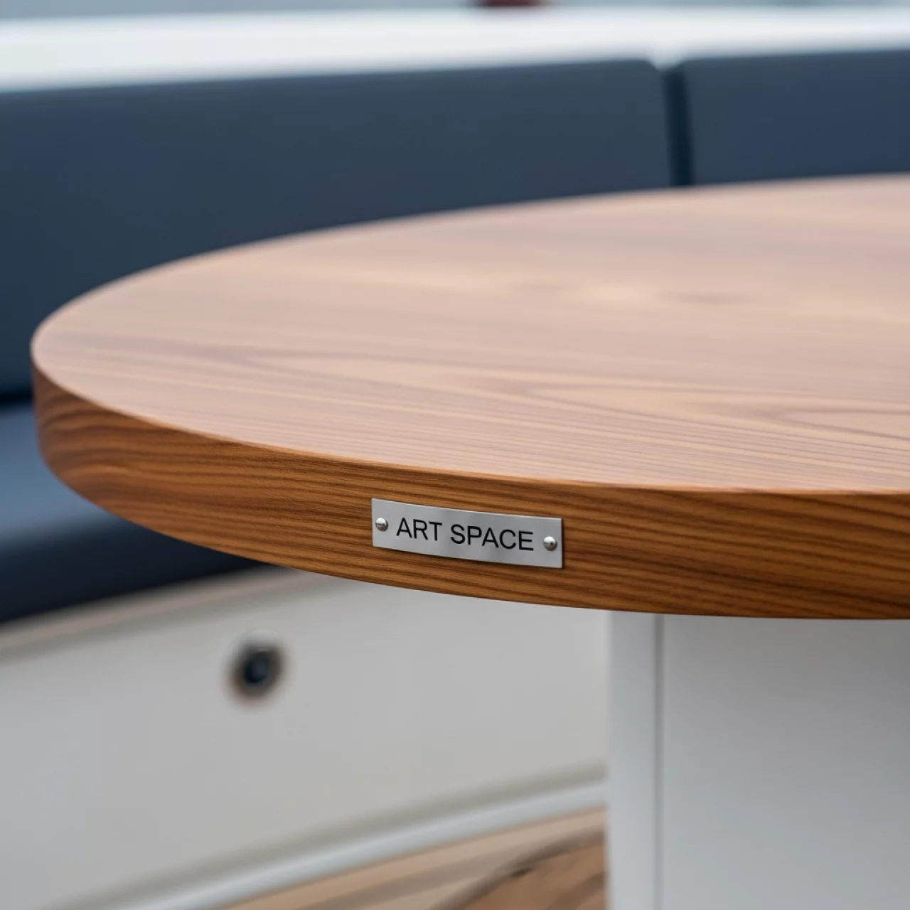 Аренда Столешница шпон 60 мм круглая на VIP-яхте (Имеретинский порт) — ART SPACE