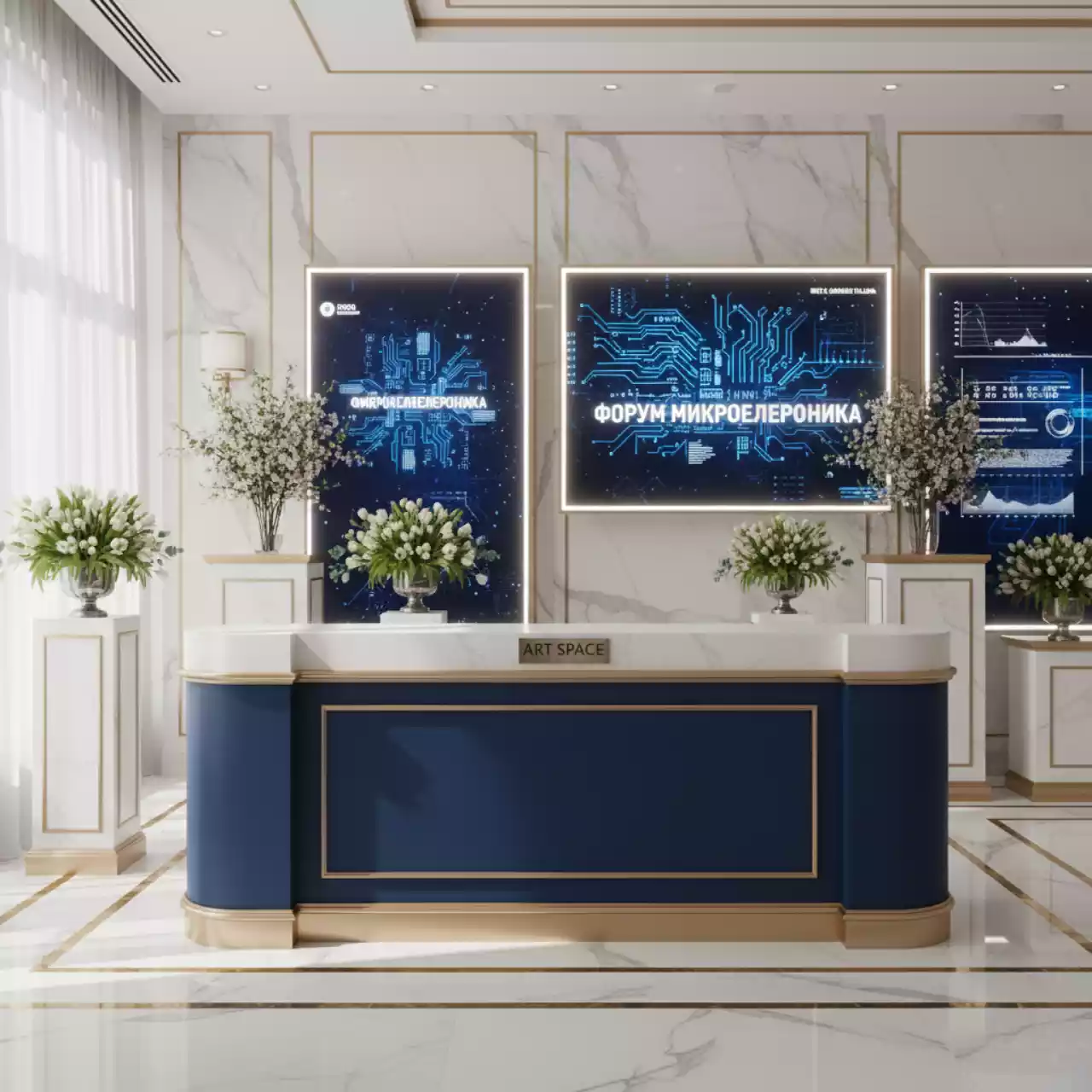 Аренда Столешница Slotex в Rixos Krasnaya Polyana — ART SPACE