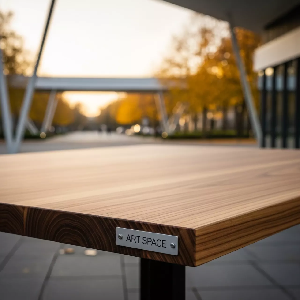 Аренда Столешница Veneered прямоугольная в парке «Ривьера» — ART SPACE