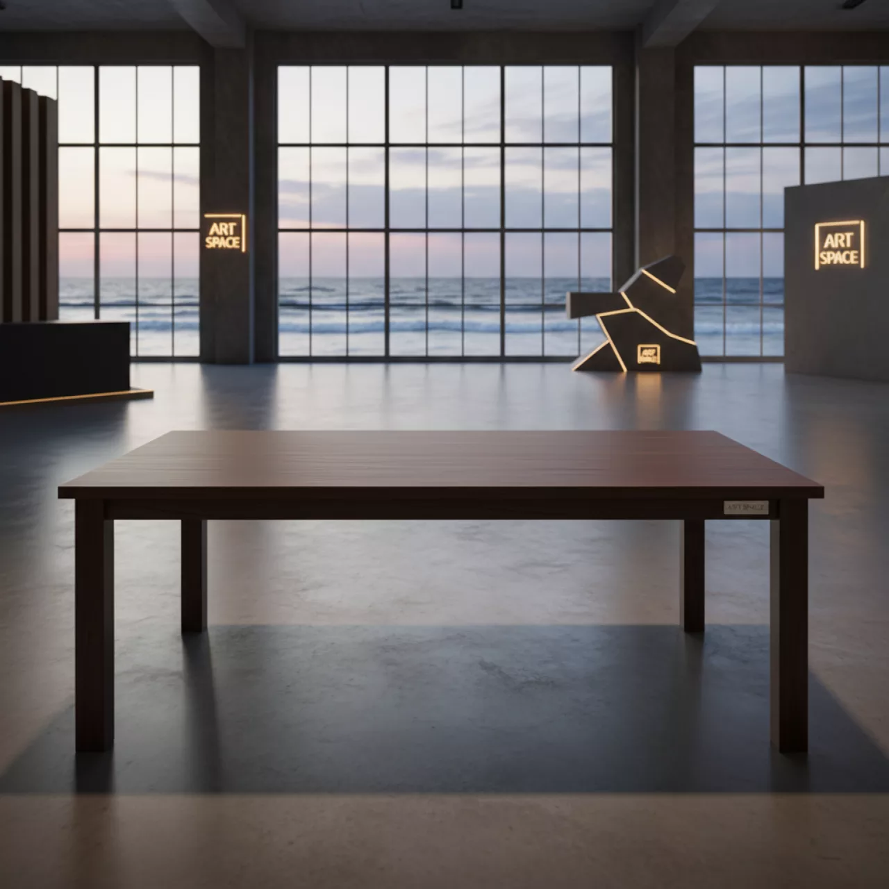 Аренда Столешница венге по длине Werzalit на пляже «Маяк» — ART SPACE