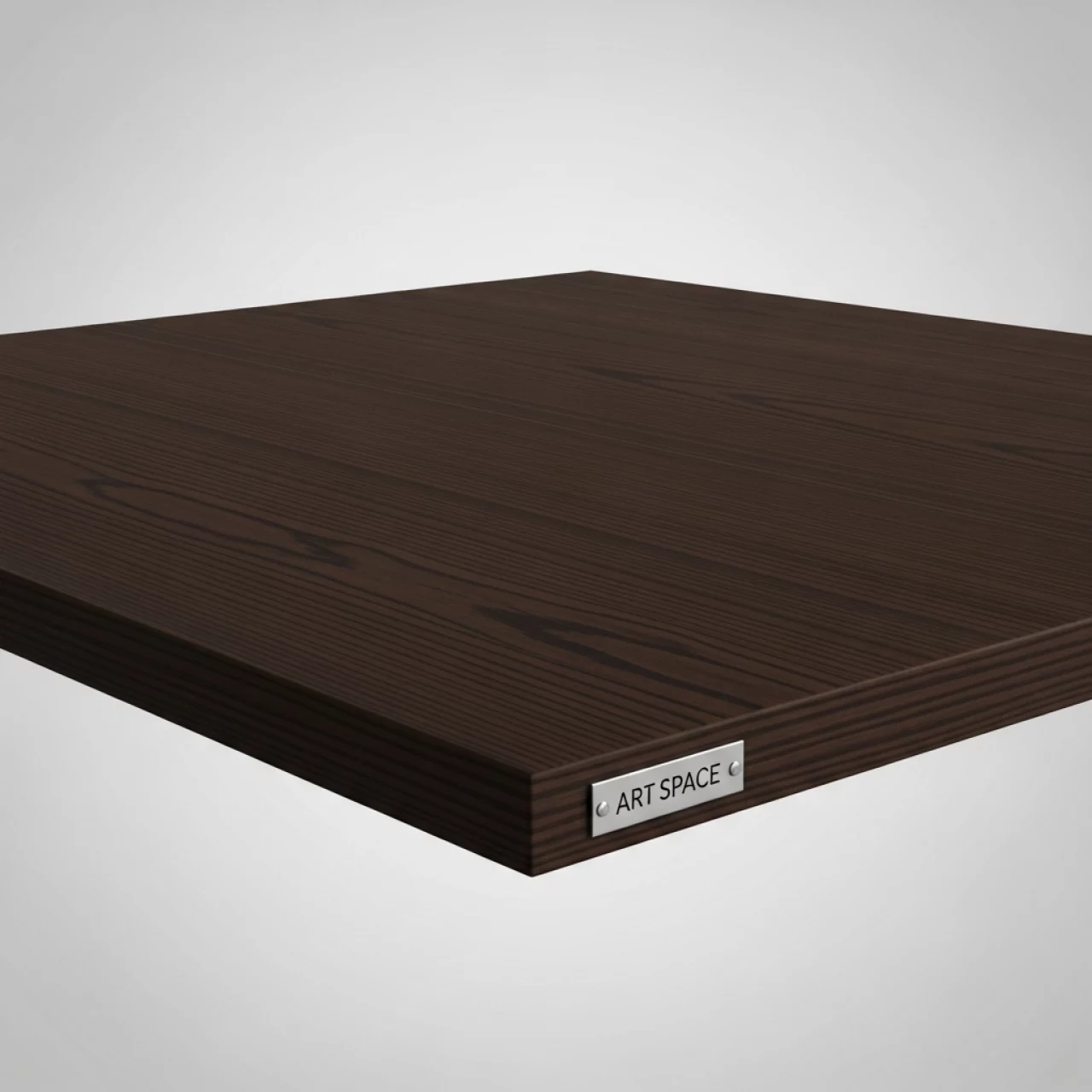 Аренда Столешница Werzalit квадратная 700х700 венге в Поляна 1389 Отель и Спа — ART SPACE