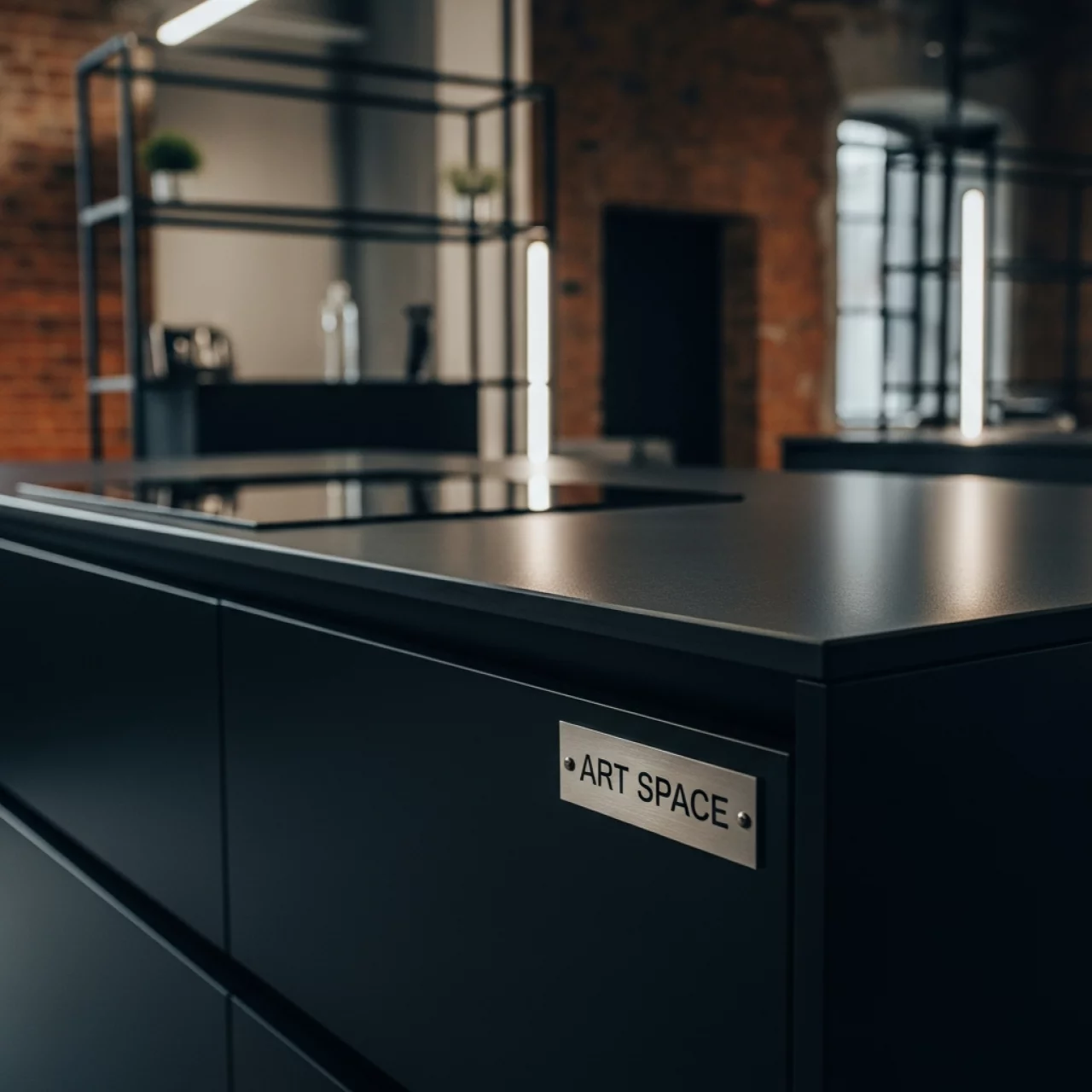 Аренда Столешницы для кухни черные в Маринс Парк Отеле — ART SPACE