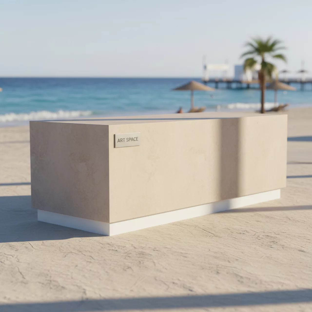 Аренда Столешницы кухонные бежевые на пляже «Маяк» — ART SPACE