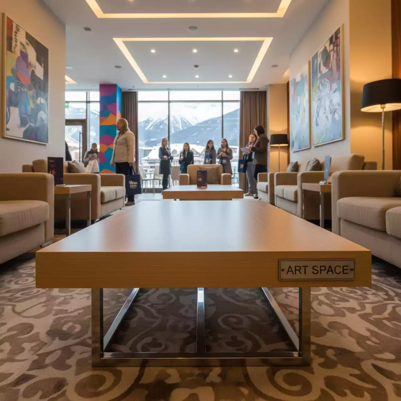 Аренда Столик 116 в Sochi Marriott Krasnaya Polyana — ART SPACE