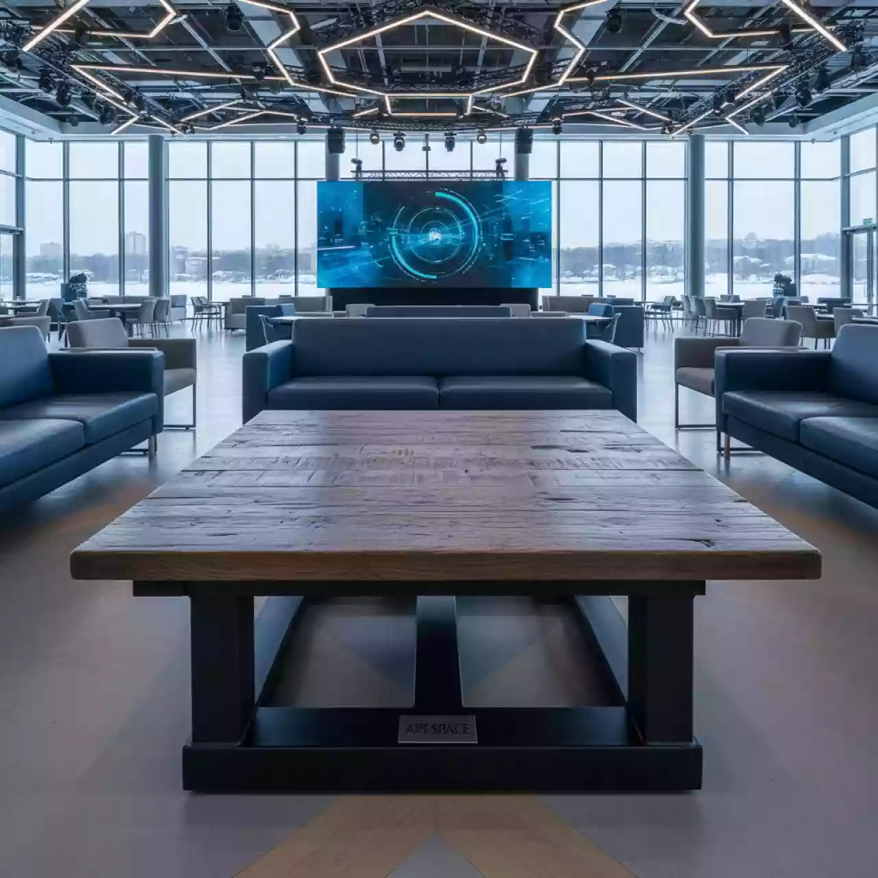 Аренда Столик деревянный кофейный Lopez в конгресс-холле отеля Жемчужина — ART SPACE