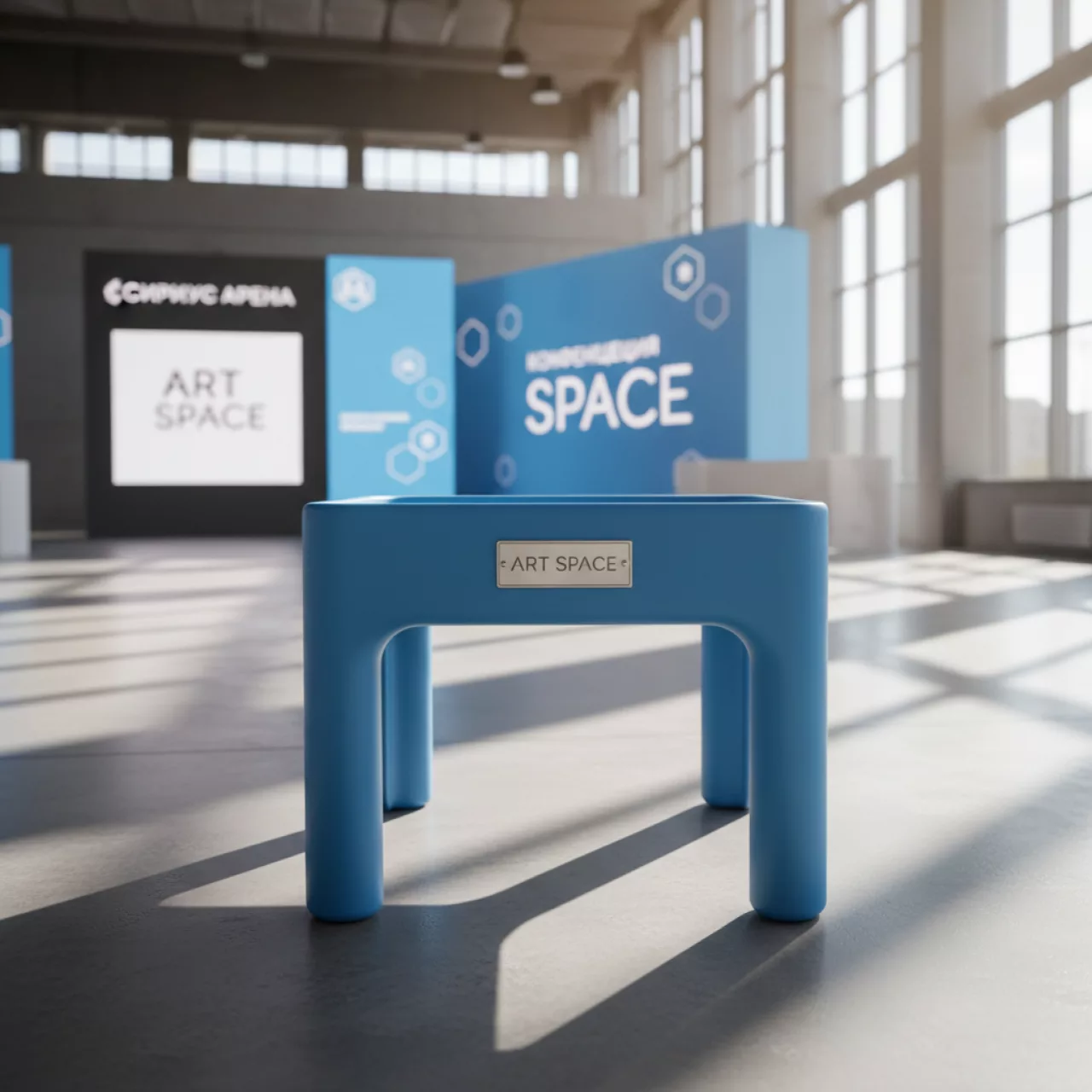 Аренда Столик детский Mammut голубой в Сириус Арене — ART SPACE