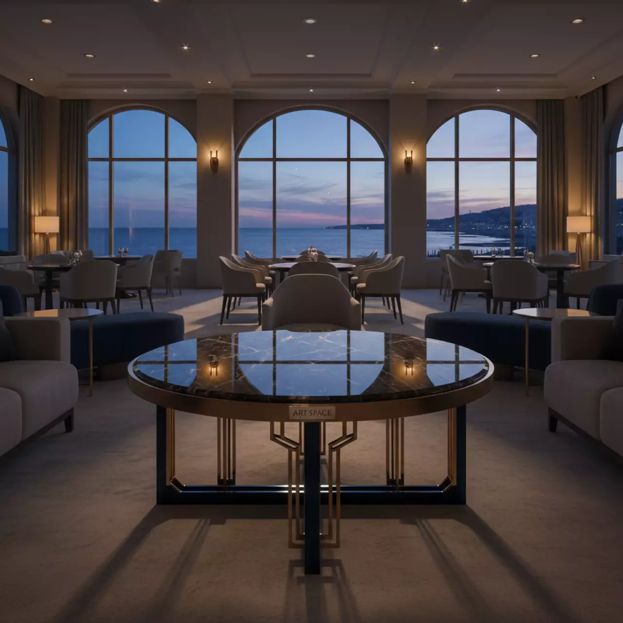 Аренда Столик кофейный Blume на Имеретинской набережной — ART SPACE