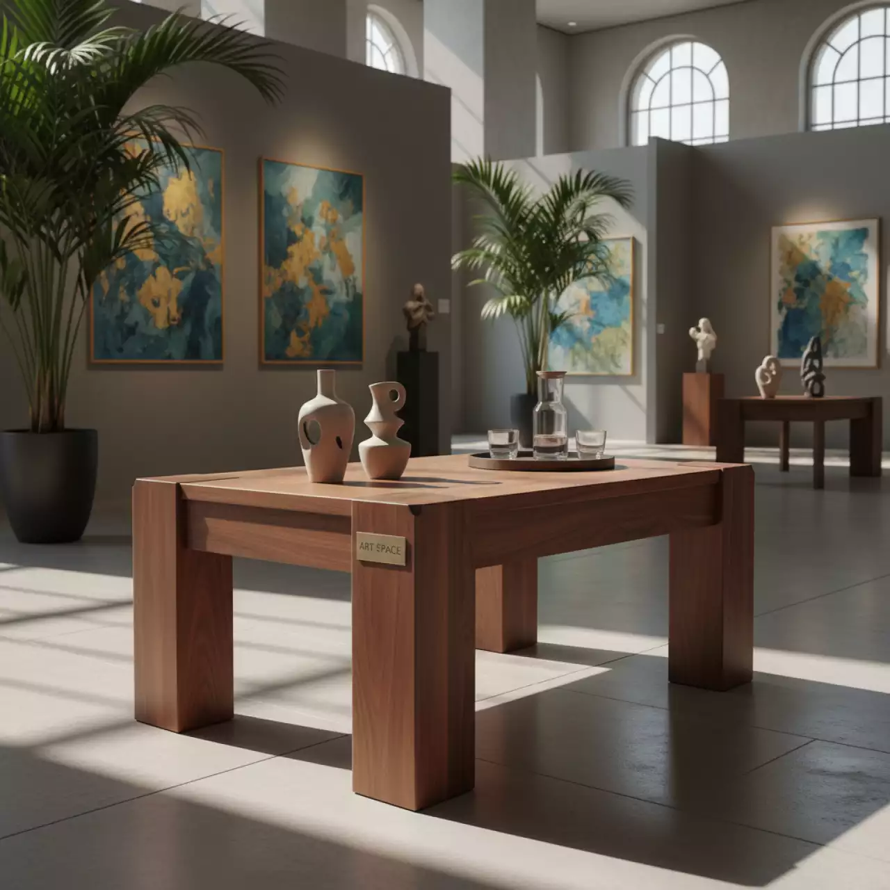 Аренда Столик кофейный деревянный Freeport в Karat Resort — ART SPACE