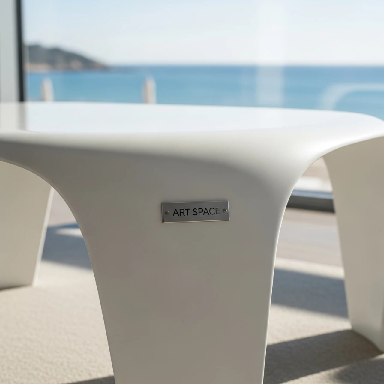 Аренда Столик кофейный пластиковый Wing Basic в пляжном комплексе VinoGrad — ART SPACE