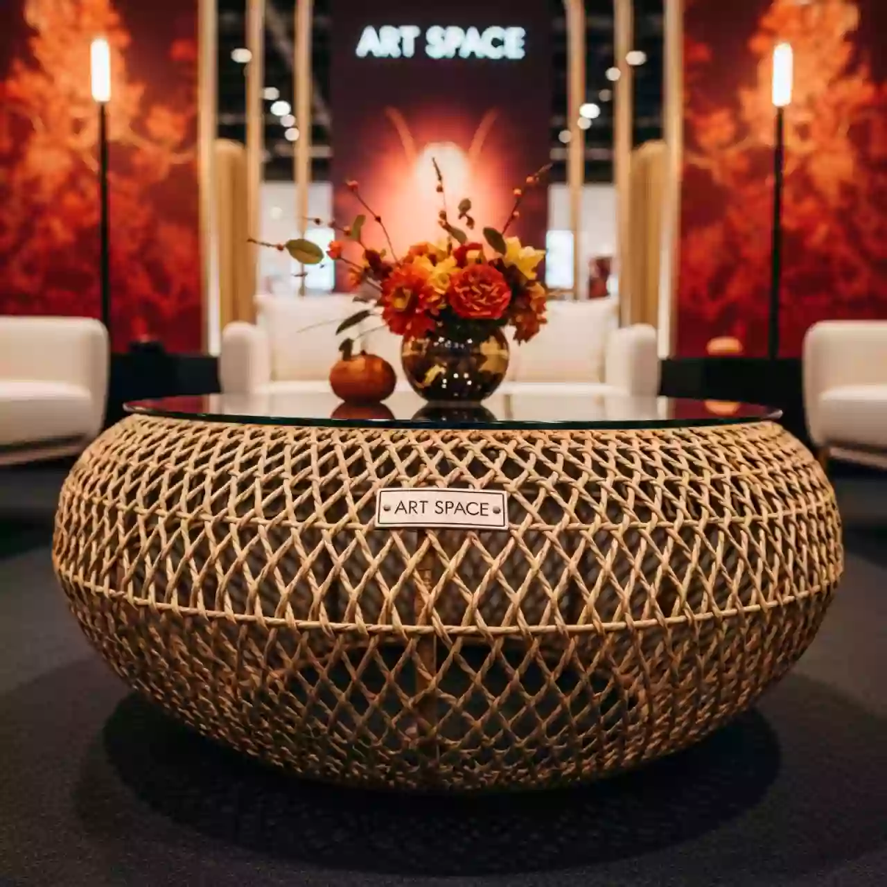 Аренда Столик кофейный плетеный Nido в Swissôtel Resort Sochi Kamelia — ART SPACE