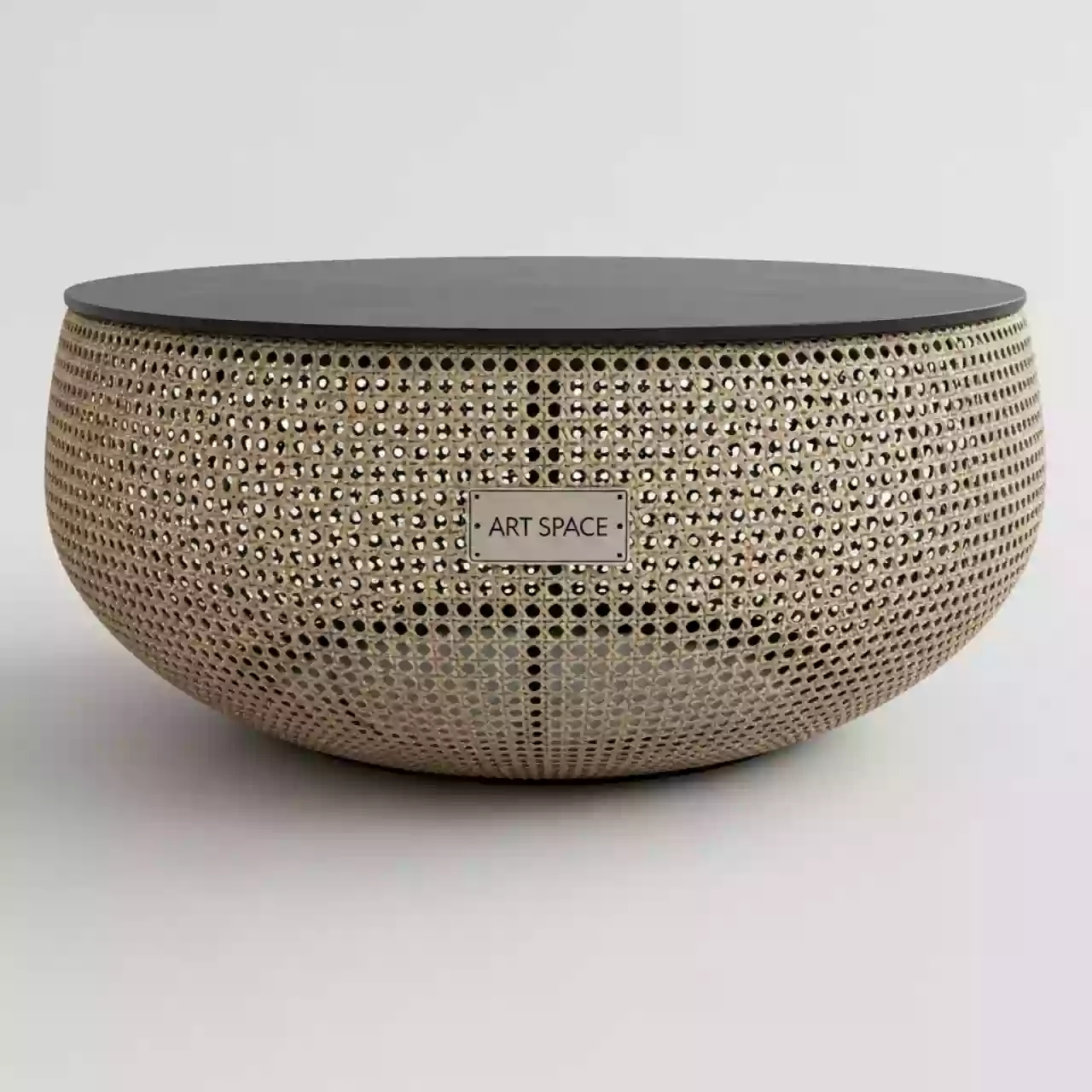 Аренда Столик кофейный Соната ROTANG LUX большой в ледовой арене «Шайба» — ART SPACE