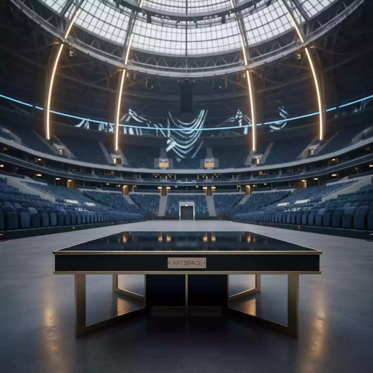 Аренда Столик ламинированный кофейный Corolle в ледовом дворце «Большой» — ART SPACE