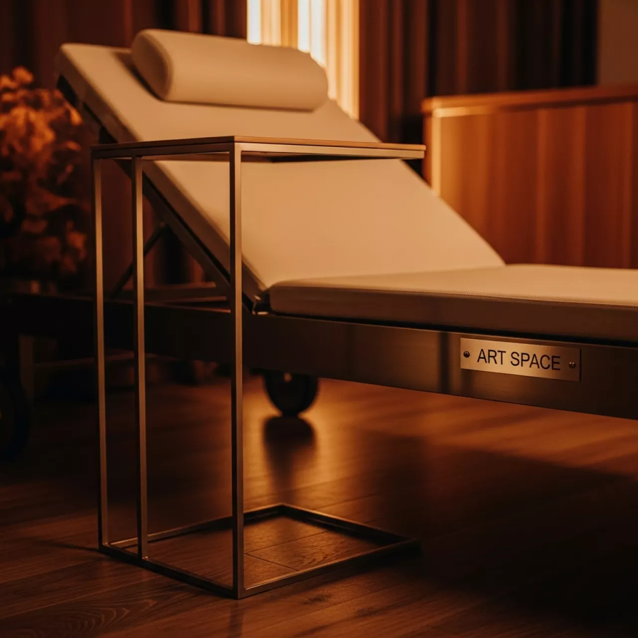 Аренда Столик металлический Taylor для шезлонга в ресторане «Сыроварня» — ART SPACE