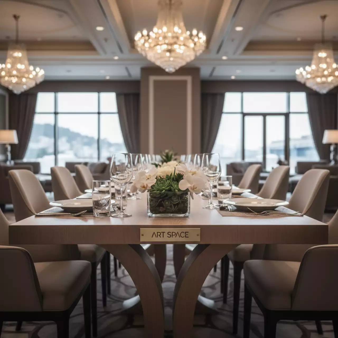 Аренда Столик Петрополи Gold в Cosmos Sochi Hotel — ART SPACE