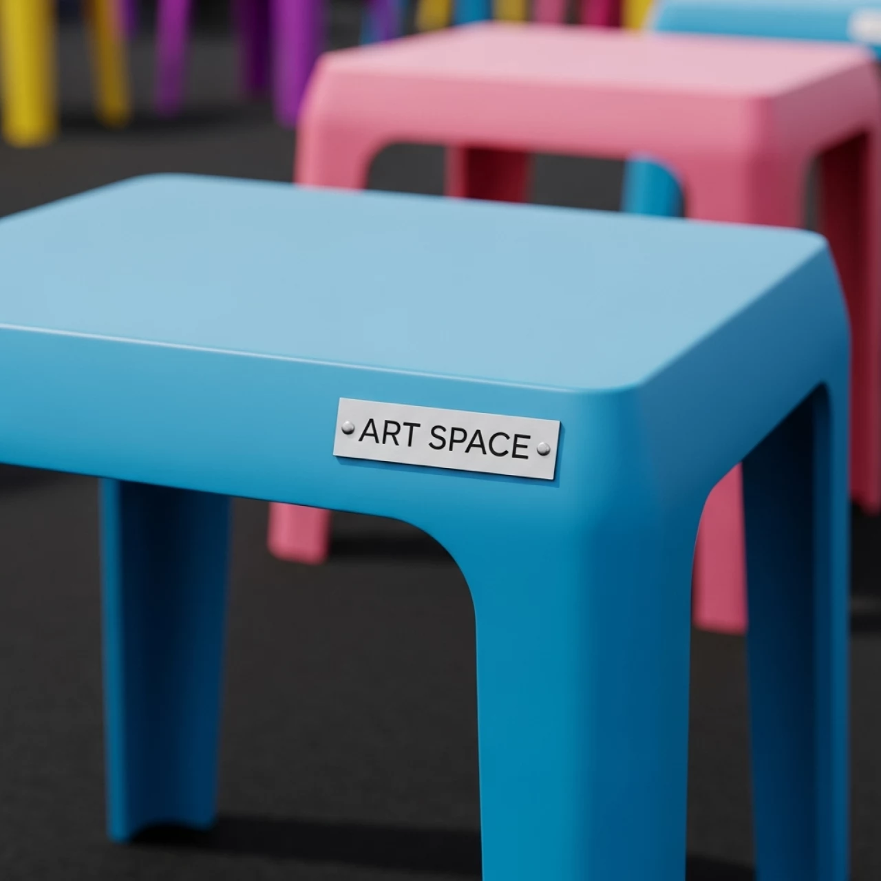 Аренда Столик пластиковый для лежака Faz Basic на Медальной площади — ART SPACE