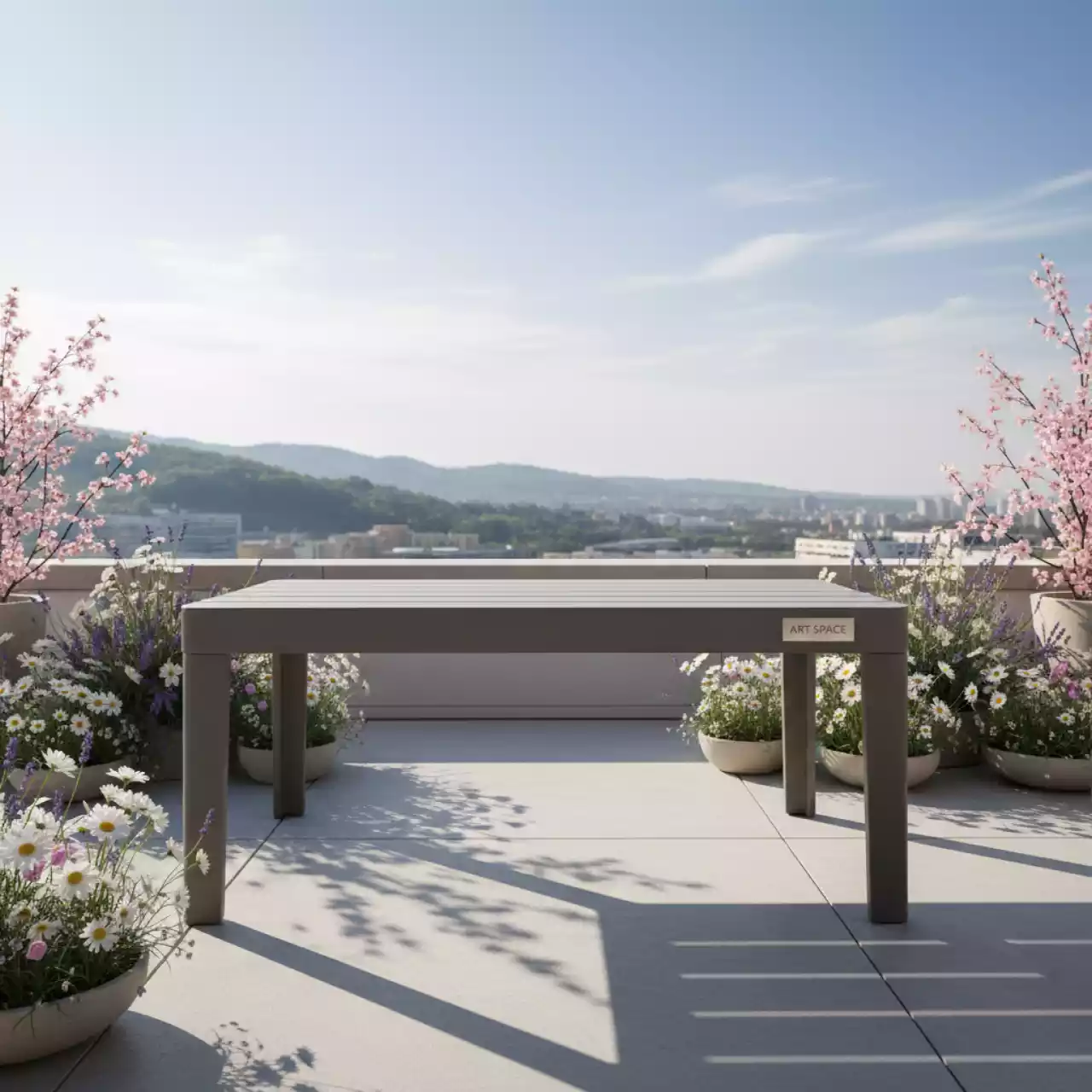 Аренда Столик пластиковый журнальный Doga в Panorama by Mercure — ART SPACE