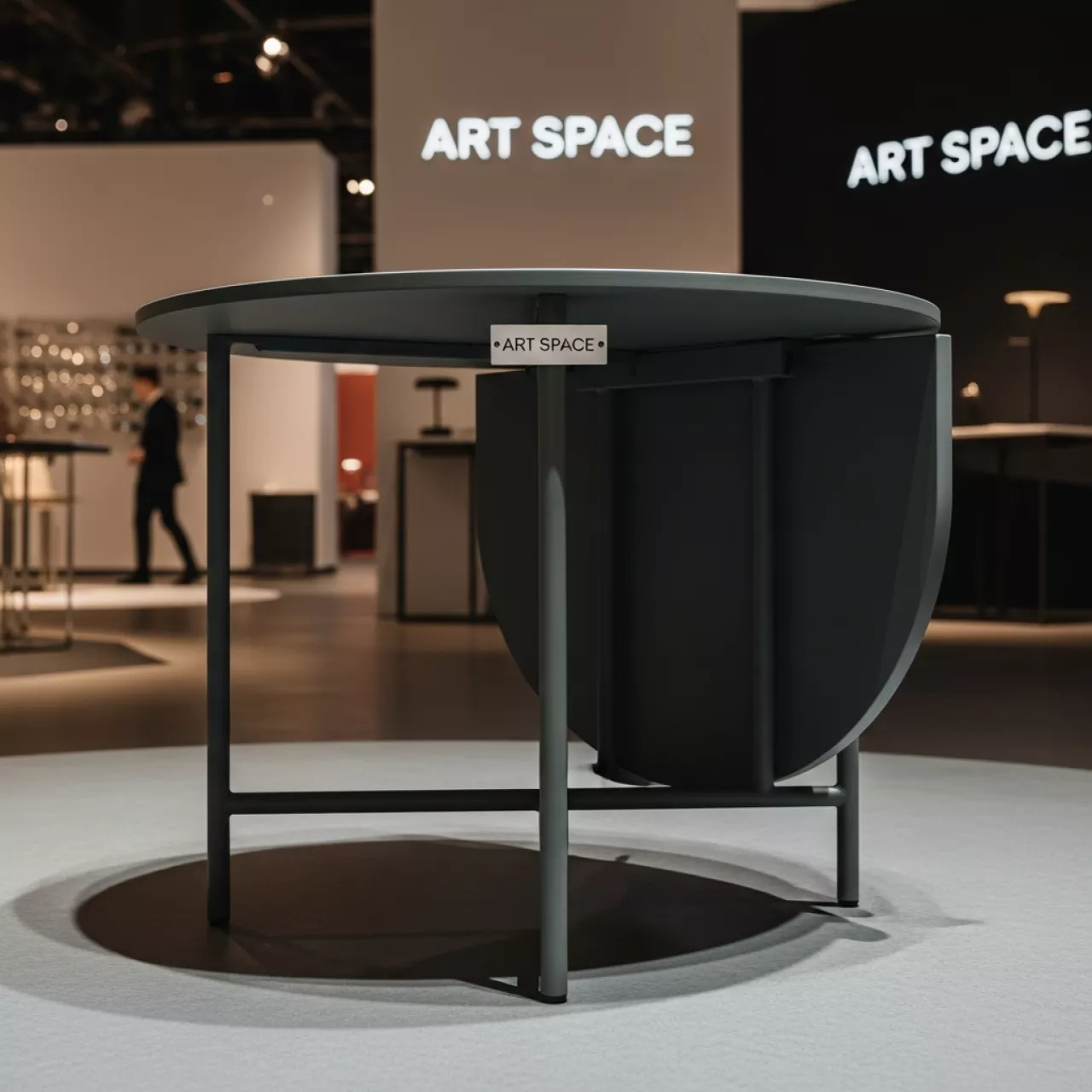 Аренда Столик складной журнальный Green Glade Kelly графит в ресторане «D.O.M» — ART SPACE