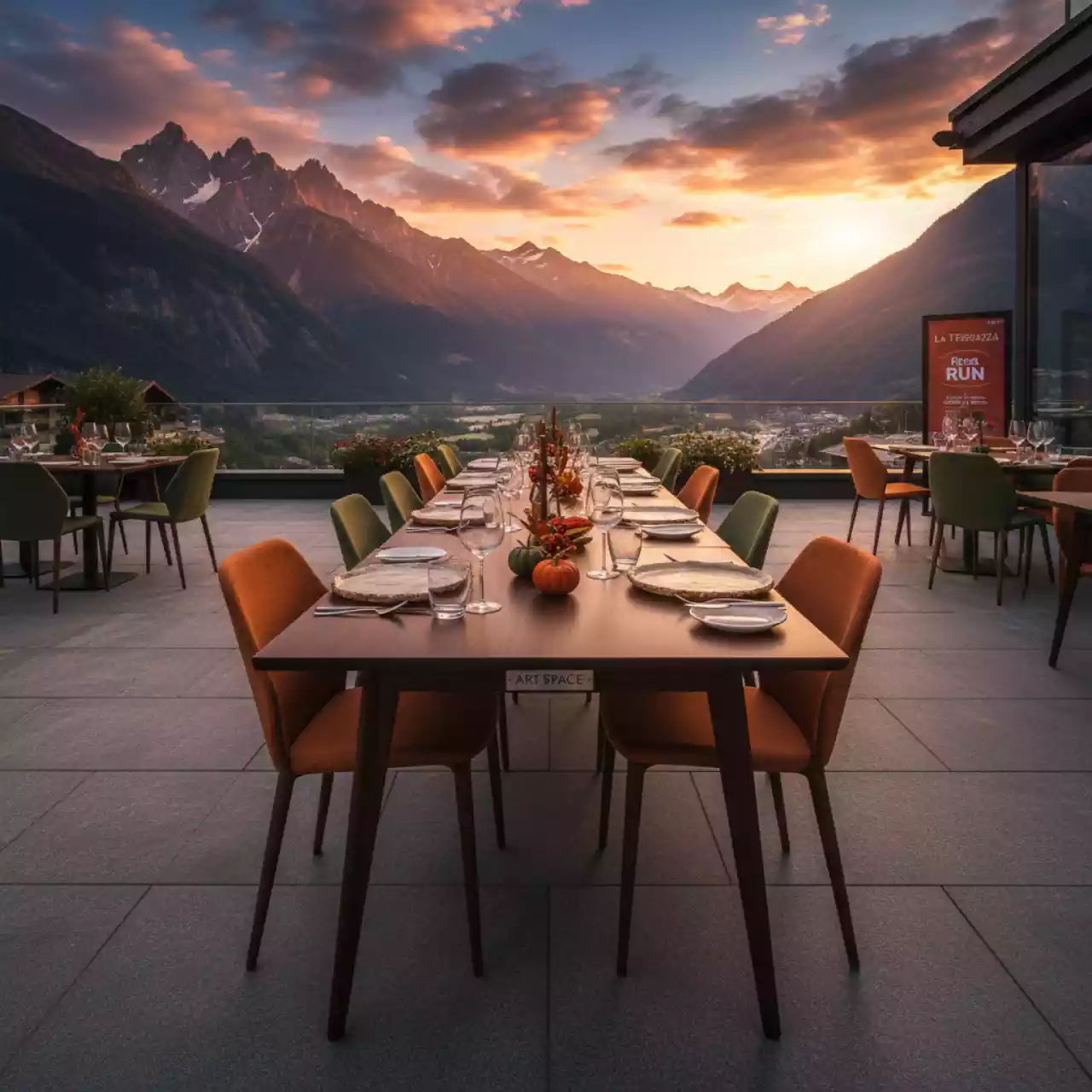 Аренда Столик в ресторане «La Terrazza» — ART SPACE