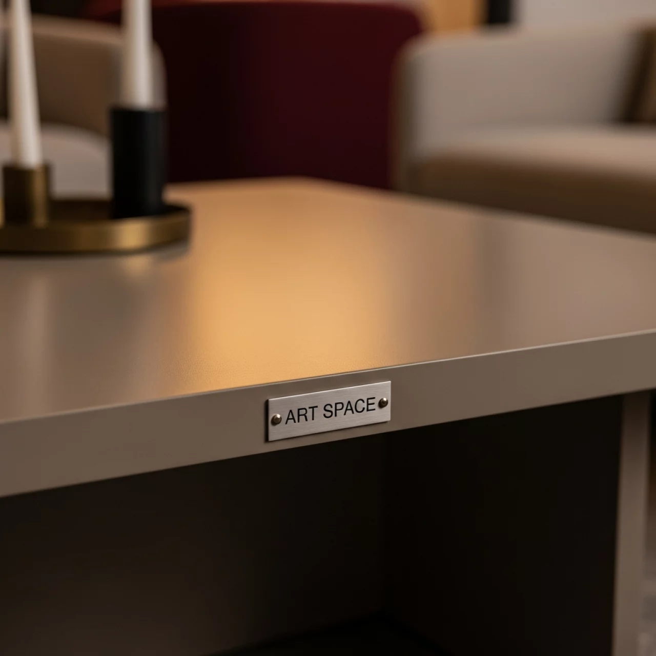 Аренда Столик журнальный грежевый Уилтшир Wiltshire на вилле «Анна» — ART SPACE