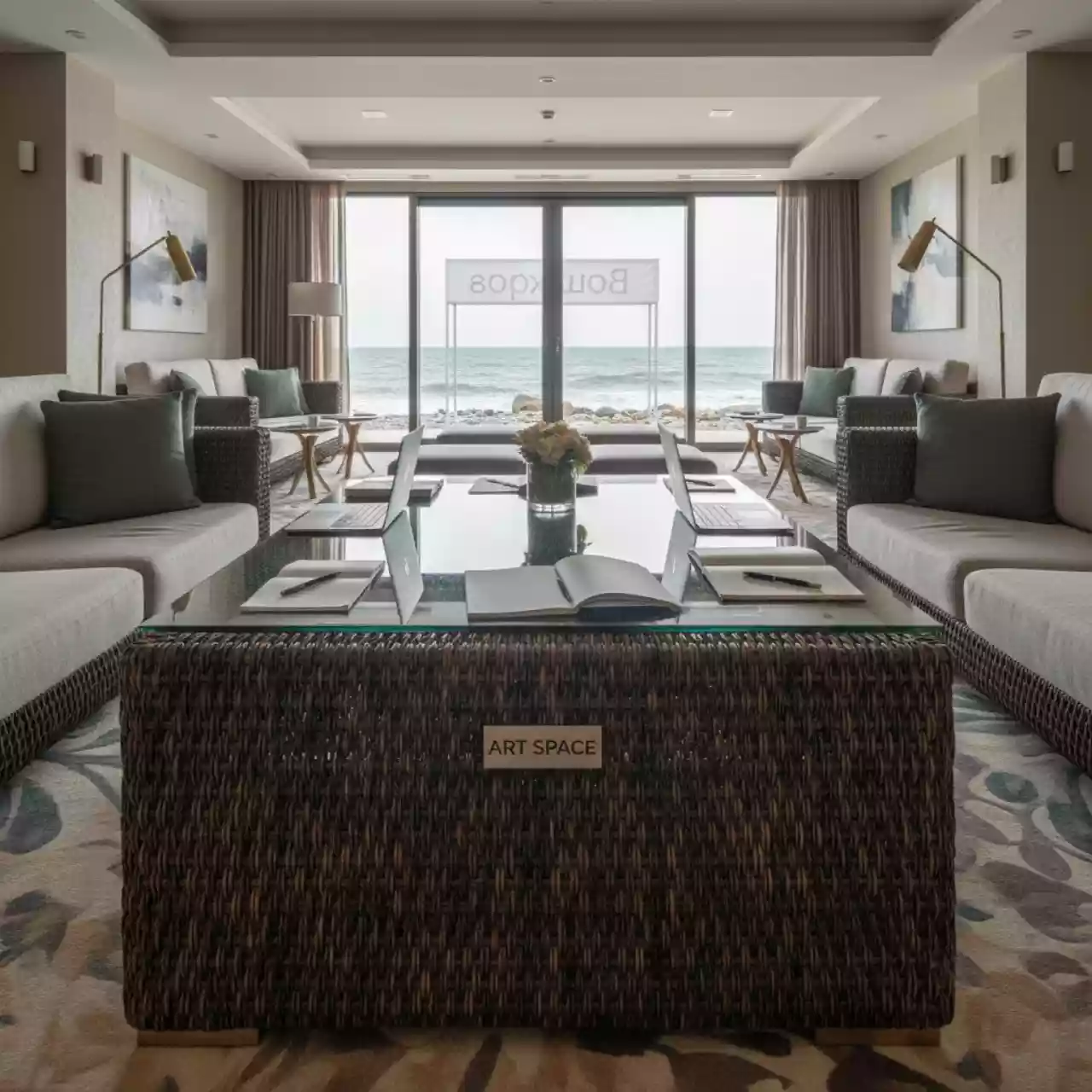 Аренда Столик журнальный плетеный RASF 148 COB6C WC6 ST 1857311 в Bridge Resort — ART SPACE