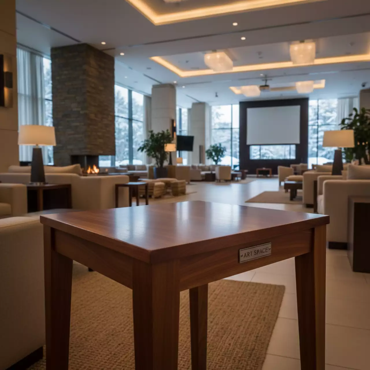 Аренда Столика для шезлонга Royal Family Ramon из акации teaklook в санатории «Сочи» — ART SPACE