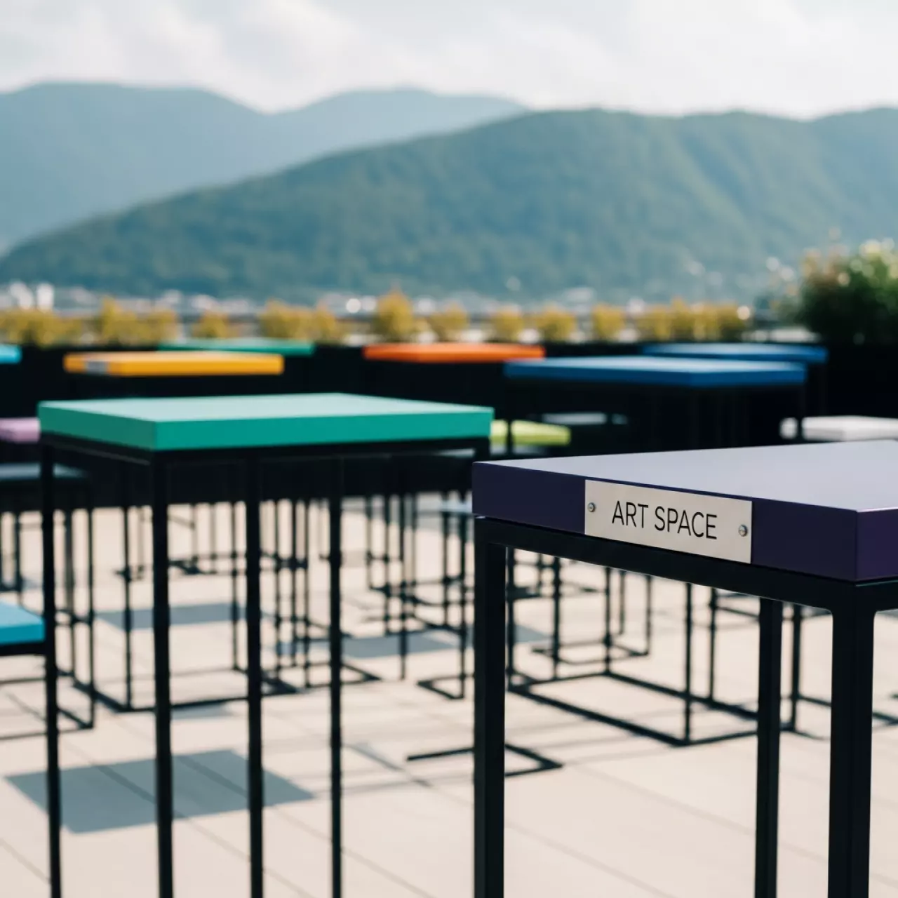 Аренда Столики барные и коктейльные в Green Flow Hotel — ART SPACE