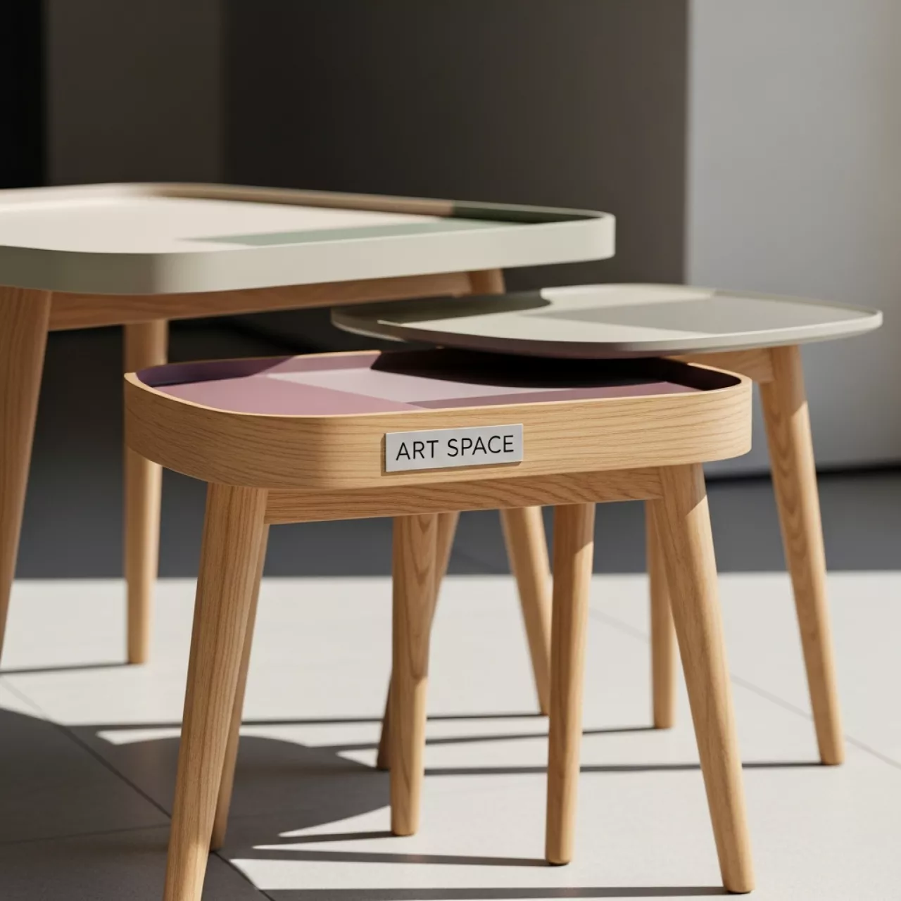 Аренда Столики журнальные для входной группы на вилле «Анна» — ART SPACE