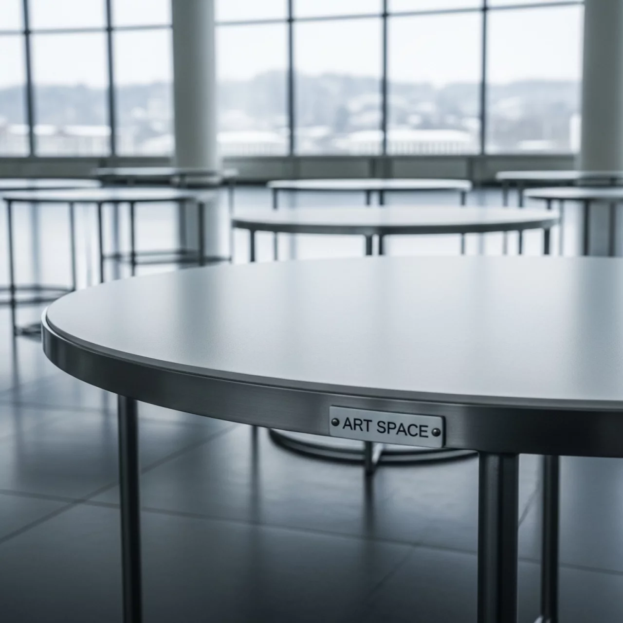 Аренда Столики журнальные и кофейные круглые в Университете «Сириус» — ART SPACE