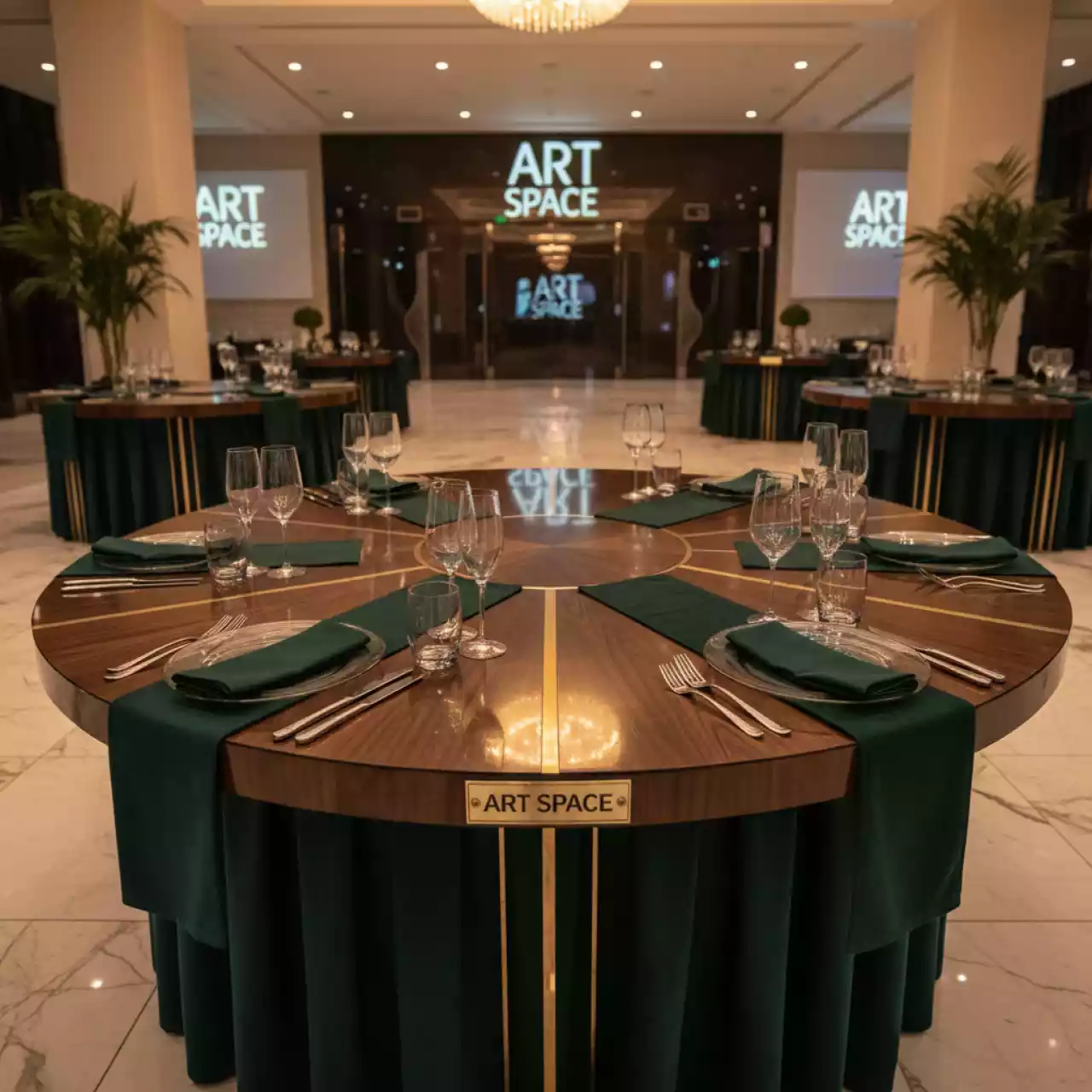 Аренда Столов банкетных и кейтеринговых в Radisson Hotel Rosa Khutor — ART SPACE