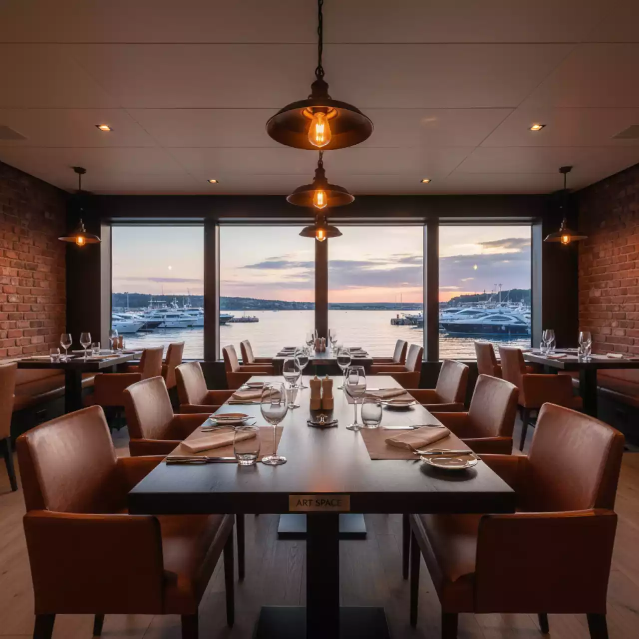 Аренда Столовая английского клуба на VIP-яхте (Имеретинский порт) — ART SPACE