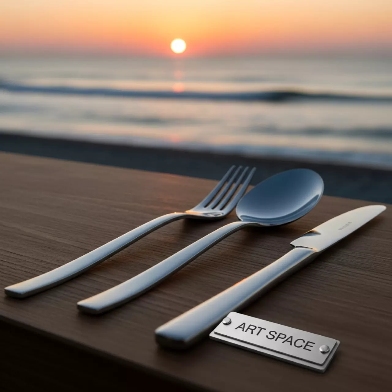 Аренда Столовые приборы Mopsig на пляже «Ривьера» — ART SPACE