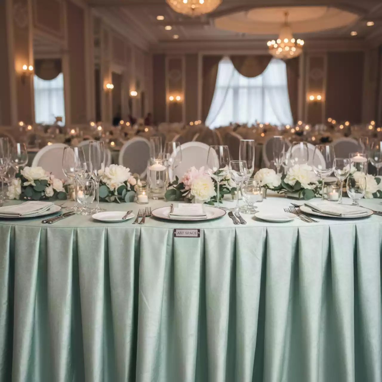 Аренда Столовых тканей в Маринс Парк Отеле — ART SPACE