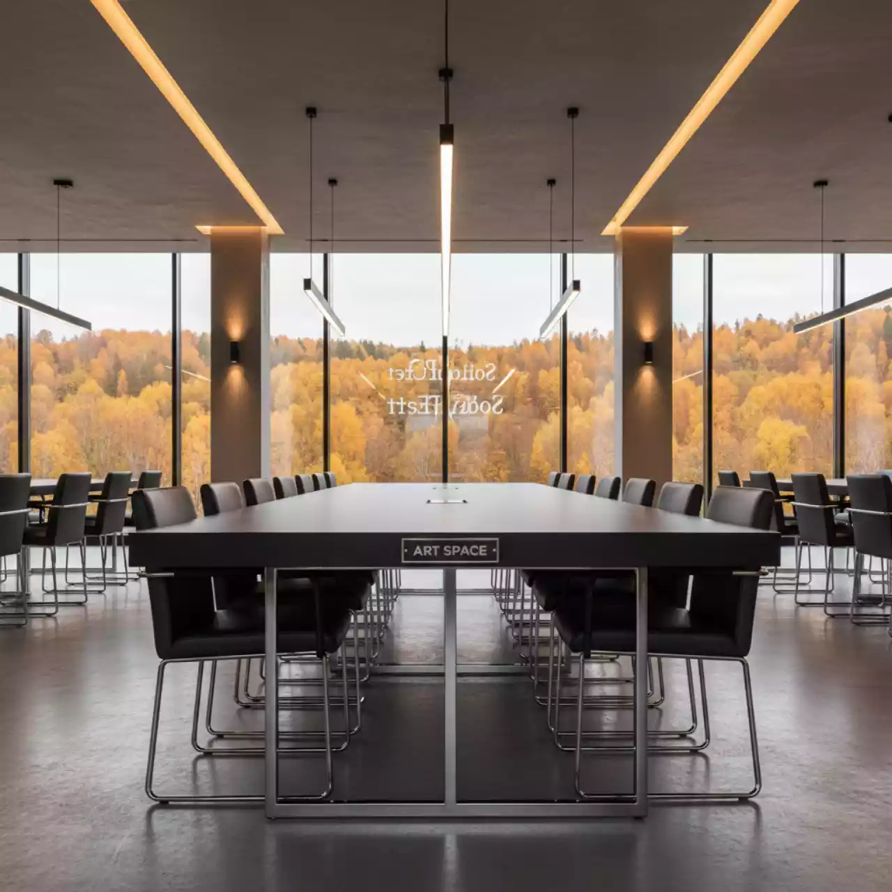 Аренда Столы банкетные для конференции в ресторане «Voda» — ART SPACE