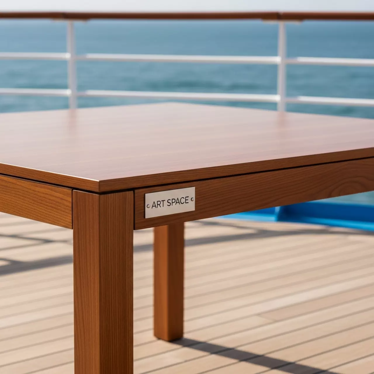 Аренда Столы банкетные Nova 1 цвет карамель 150х75 см на теплоходе «Дагомыс» — ART SPACE