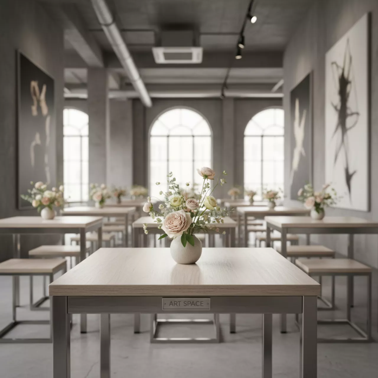 Аренда Столы для кафе в Керлинговом центре «Ледяной куб» — ART SPACE