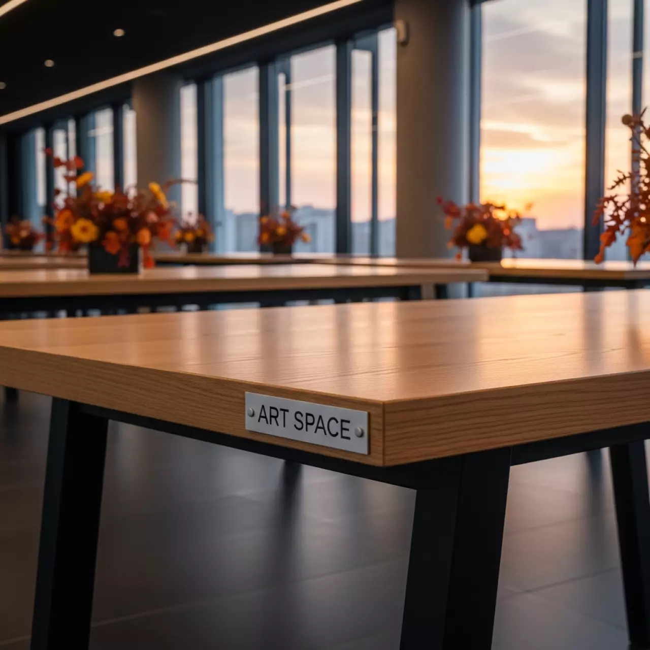 Аренда Столы для кейтеринга 200х100 на арене «Фишт» — ART SPACE