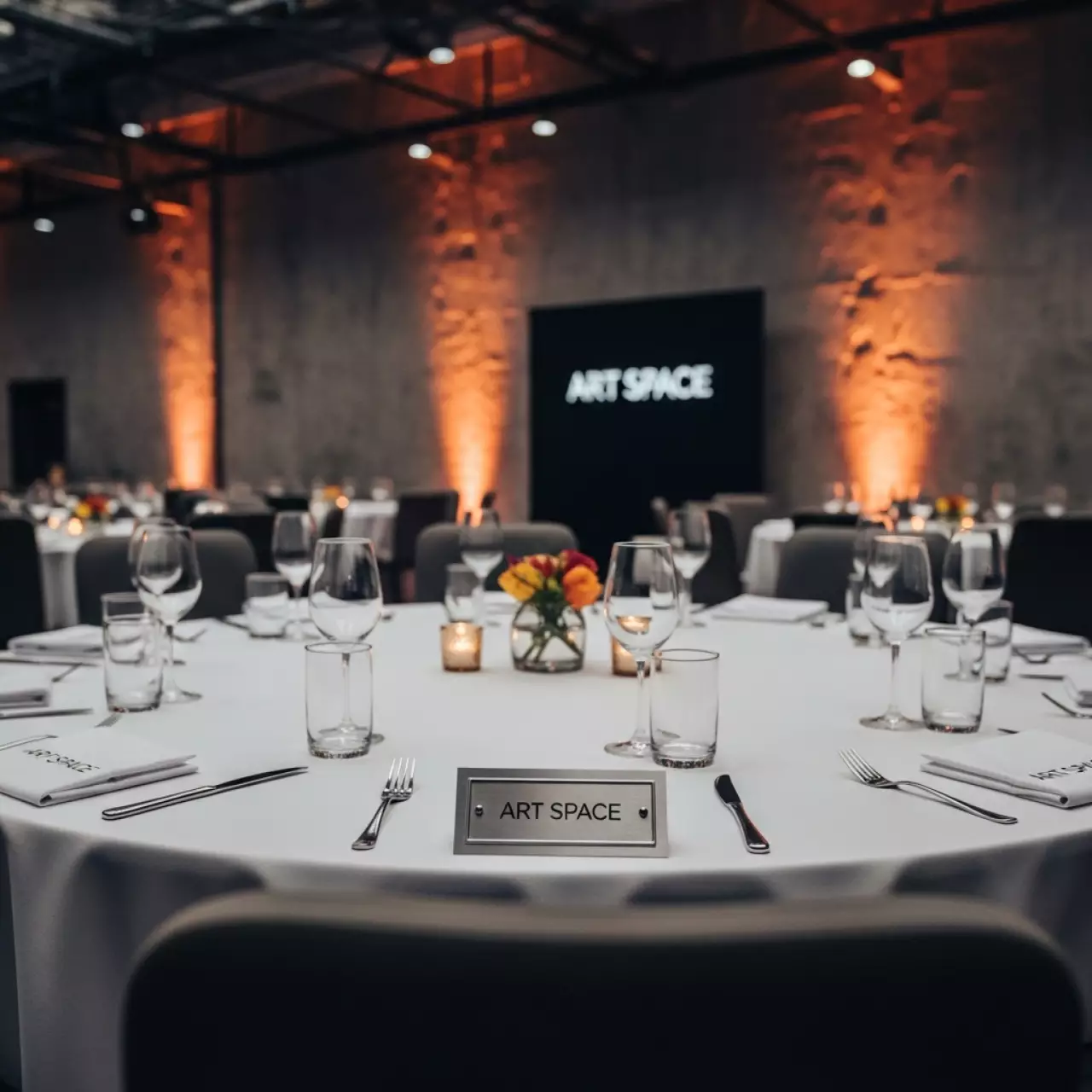 Аренда Столы для кейтеринга для конференций диаметр 180 см в VK Stadium Sirius — ART SPACE