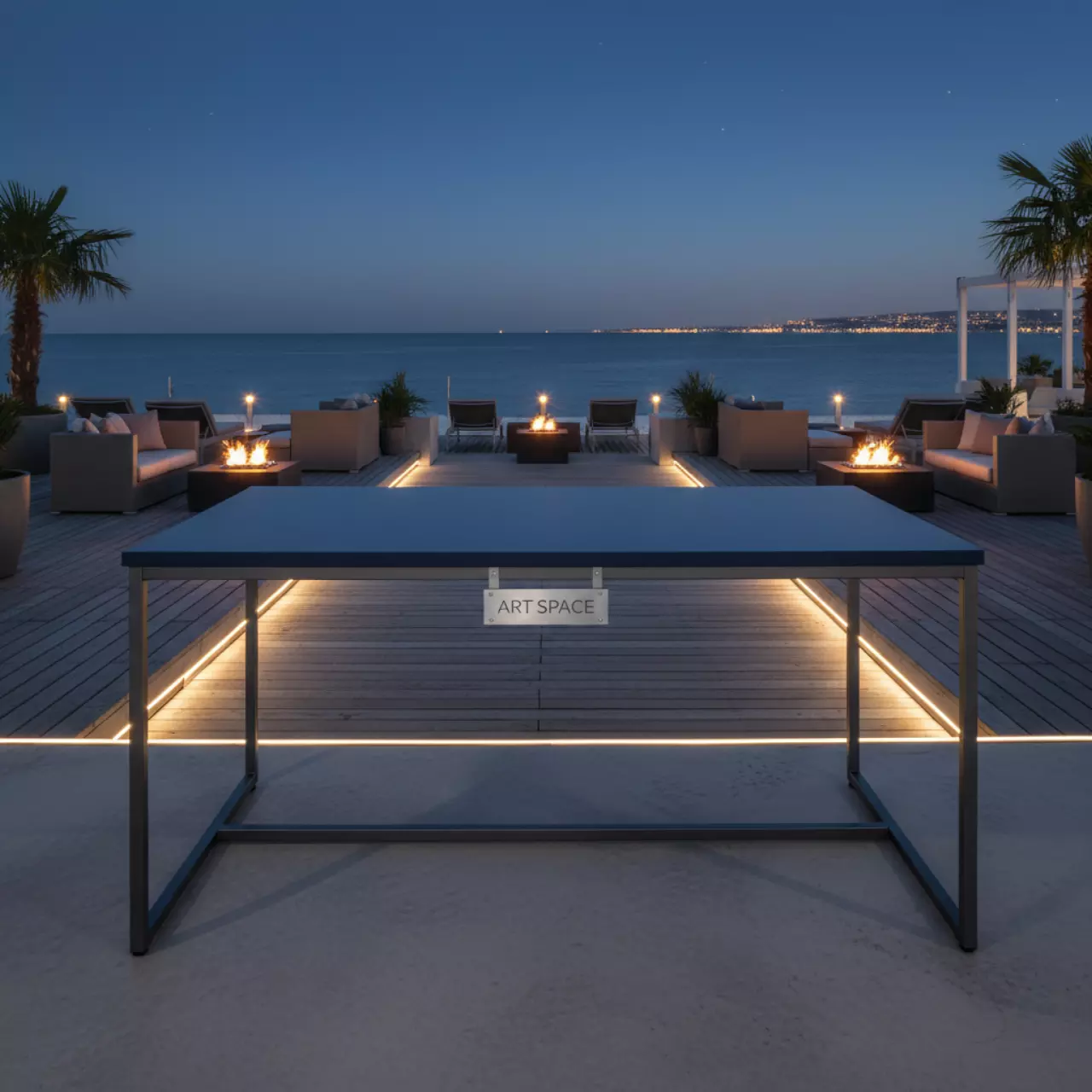 Аренда Столы для регистрации 150х75 в пляжном комплексе VinoGrad — ART SPACE