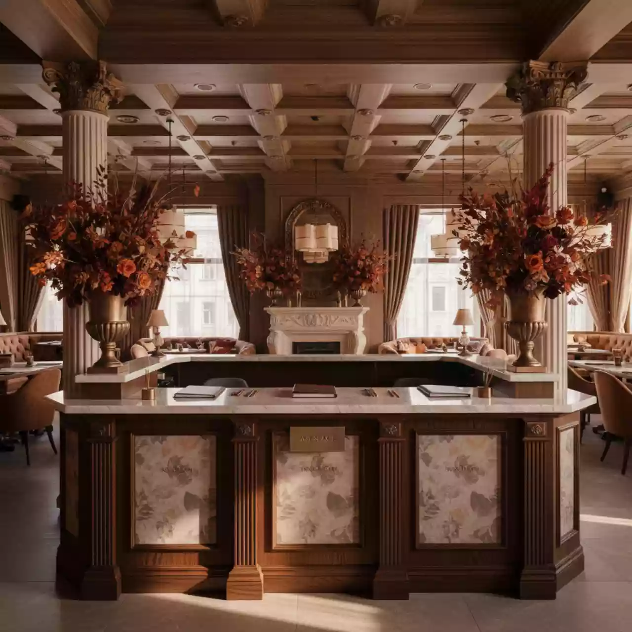 Аренда Столы для регистрации для конференций в ресторане «Магадан» — ART SPACE