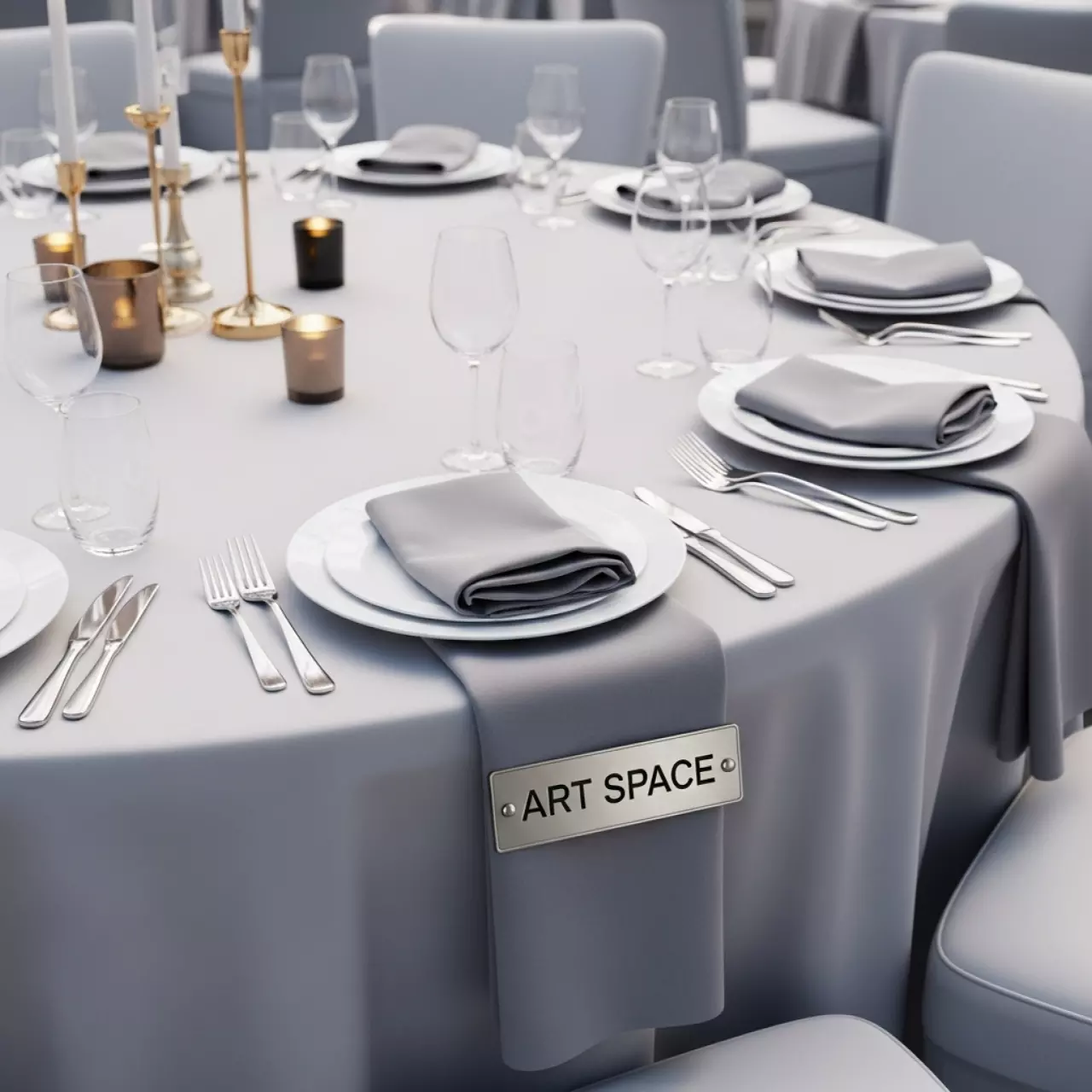 Аренда Столы круглые 120х60 см на Сочи Автодроме — ART SPACE