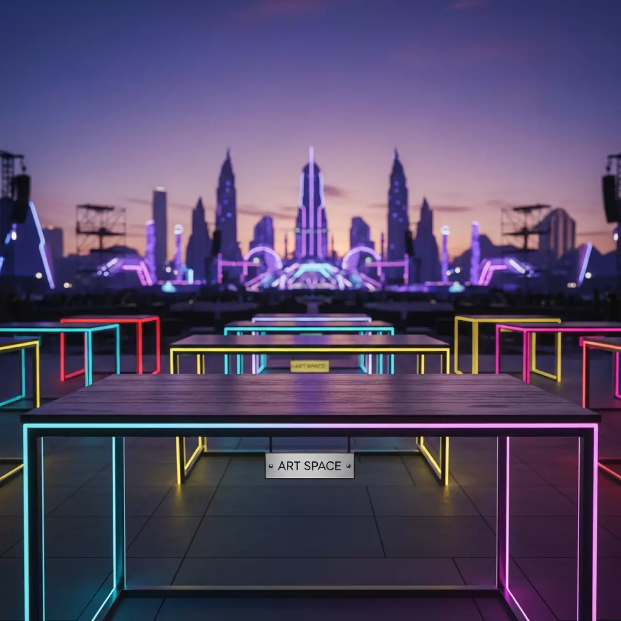 Аренда Столы лофт 150х75 см высота 75 см в Gamma Sirius — ART SPACE